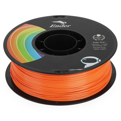 10kg Creality Ender-PLA Pro (PLA+) Filament - (1kg Orange+ 1kg White+ 1kg Blue+ 1kg Red+ 1kg Beige+ 3kg Rainbow+ 1kg Green+ 1kg Gray)