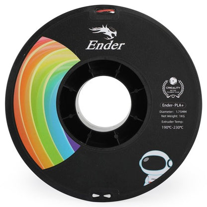 10kg Creality Ender-PLA Pro (PLA+) Filament - (1kg Orange+ 1kg White+ 1kg Blue+ 1kg Red+ 1kg Beige+ 3kg Rainbow+ 1kg Green+ 1kg Gray)