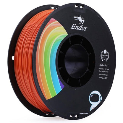 10kg Creality Ender-PLA Pro (PLA+) Filament - (1kg Orange+ 1kg White+ 1kg Blue+ 1kg Red+ 1kg Beige+ 3kg Rainbow+ 1kg Green+ 1kg Gray)